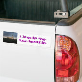 Oquirrhirsche Bergkulisse utah Tempel Autoaufkleber (Auf Lkw)