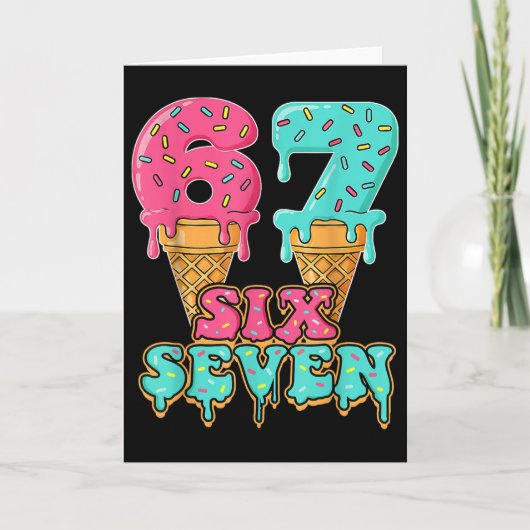 Or 67th Birthday  Karte (Vorderseite)