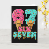 Or 67th Birthday  Karte (Gelbe Blume)