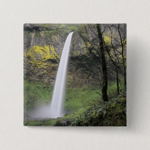 OR, Columbia River Gorge, Elowah Falls, McCord Button
