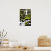 OR, Columbia River Gorge, Elowah Falls und Poster (Küche)