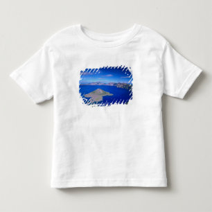 OR, Crater Lake NP, Wizard Island und Krater Kleinkind T-shirt