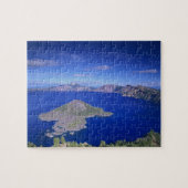 OR, Crater Lake NP, Wizard Island und Krater Puzzle (Horizontal)