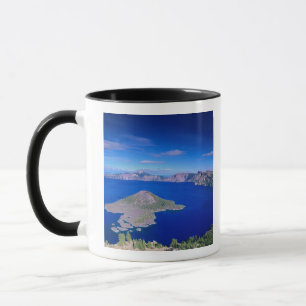 OR, Crater Lake NP, Wizard Island und Krater Tasse