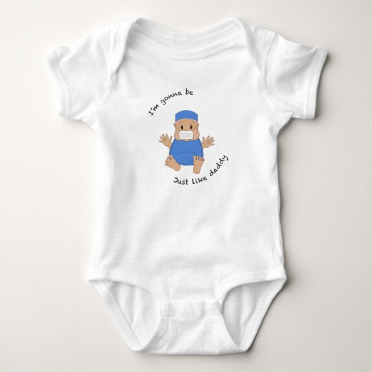 OR Daddy Baby Strampler (Vorderseite)