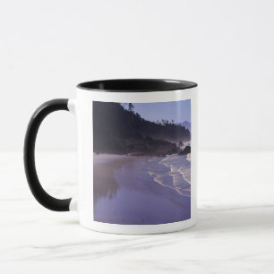 OR, Ecola SP, Indian Beach mit Morgennebel Tasse