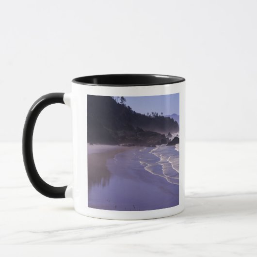 OR, Ecola SP, Indian Beach mit Morgennebel Tasse (Links)