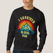 or He Devil Hiking Mountian Climbing Sweatshirt (Vorderseite)