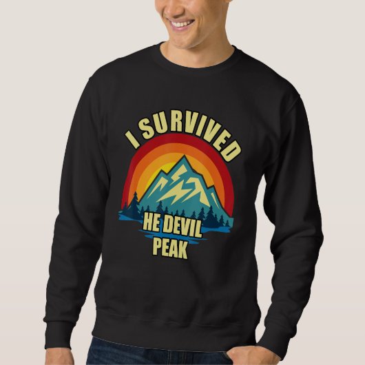 or He Devil Hiking Mountian Climbing Sweatshirt (Vorderseite)