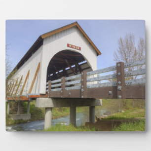 OR, Jackson County, McKee Covered Bridge Fotoplatte