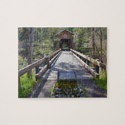 OR, Jackson County, McKee Covered Bridge Puzzle (Horizontal)