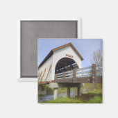OR, Jackson Landkreis, McKee Covered Bridge Magnet (Vorderseite/Rückseite)