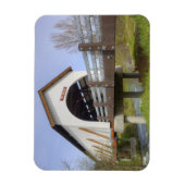 OR, Jackson Landkreis, McKee Covered Bridge Magnet (Vertikal)