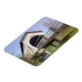 OR, Jackson Landkreis, McKee Covered Bridge Magnet (Linke Seite)