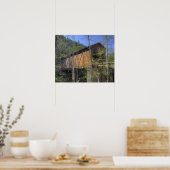 OR, Jackson Landkreis, McKee Covered Bridge Poster (Küche)