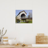 OR, Jackson Landkreis, McKee Covered Bridge Poster (Küche)