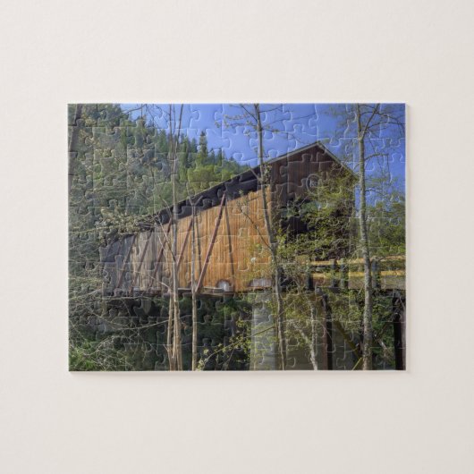 OR, Jackson Landkreis, McKee Covered Bridge Puzzle (Horizontal)