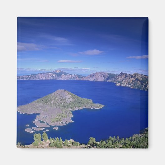 OR, Krater Lake NP, Wizard Island und Krater Magnet (Vorne)