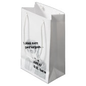 OR Nurse Kleine Geschenktüte (Vorderseite Schrägansicht)