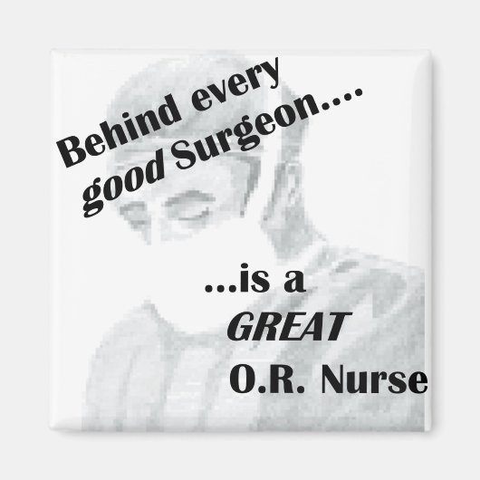 OR Nurse Magnet (Vorne)