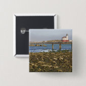 OR, Oregon Coast, Bandon, Coquille River Button (Vorne & Hinten)