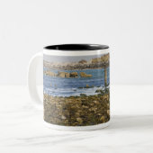 OR, Oregon Coast, Bandon, Coquille River Zweifarbige Tasse (Vorderseite Links)