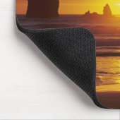 OR, Oregon Coast, Cannon Beach, Küsten bei 2 Mousepad (Ecke)