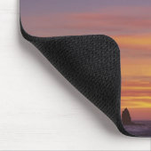 OR, Oregon Coast, Cannon Beach, Meeresfrüchte Mousepad (Ecke)
