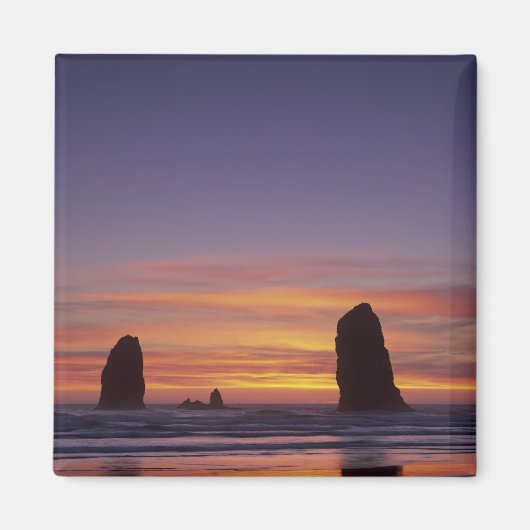 OR, Oregon Coast, Cannon Beach, Seastages am Magnet (Vorne)