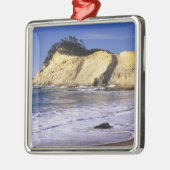 OR, Oregon Coast, Cape Kiwanda SP, Cape 2 Silbernes Ornament (Links)