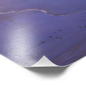 OR, Oregon Coast, Ecola SP, Indian Beach mit Fotodruck (Ecke)