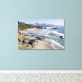 OR, Oregon Coast, Ecola Staat Park, Crescent 2 Leinwanddruck (Insitu (Holzboden))