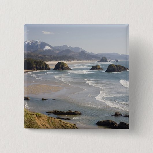 OR, Oregon Coast, Ecola Staat Park, Crescent Button (Vorderseite)