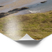 OR, Oregon Coast, Ecola Staat Park, Crescent Fotodruck (Ecke)