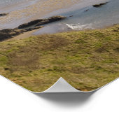 OR, Oregon Coast, Ecola Staat Park, Crescent Poster (Ecke)