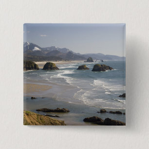 OR, Oregon Coast, Ecola Staat Park, Sicht auf Button