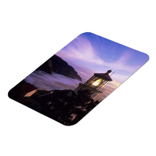 OR, Oregon Coast, Heceta Head Lighthouse on Magnet (Linke Seite)