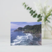 OR, Oregon Coast, Heceta Head Lighthouse on Postkarte (Stehend Vorderseite)