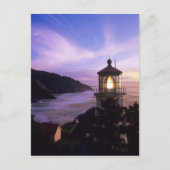 OR, Oregon Coast, Heceta Head Lighthouse on Postkarte (Vorderseite)
