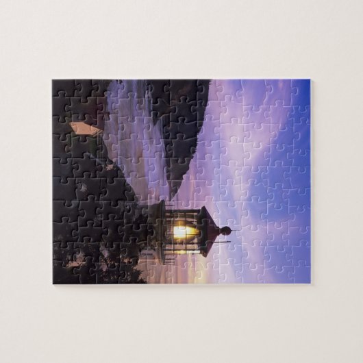 OR, Oregon Coast, Heceta Head Lighthouse, on Puzzle (Horizontal)