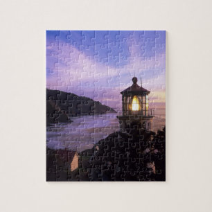 OR, Oregon Coast, Heceta Head Lighthouse, on Puzzle