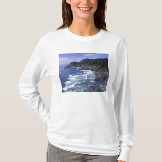 OR, Oregon Coast, Heceta Head Lighthouse, on T-Shirt (Vorderseite)