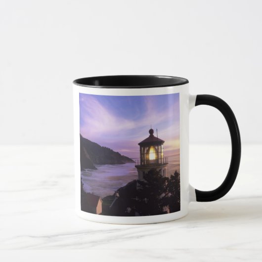 OR, Oregon Coast, Heceta Head Lighthouse, on Tasse (Rechts)