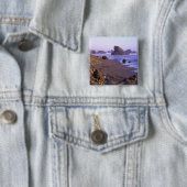 OR, Oregon Coast, Myers Creek, Felsformationen Button (Beispiel)