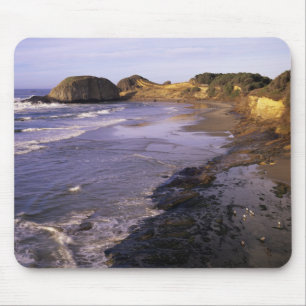 OR, Oregon Coast, Newport, Küstenlinie am Siegel Mousepad