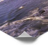 OR, Oregon Coast, Newport, Küstenlinie am Siegel Poster (Ecke)