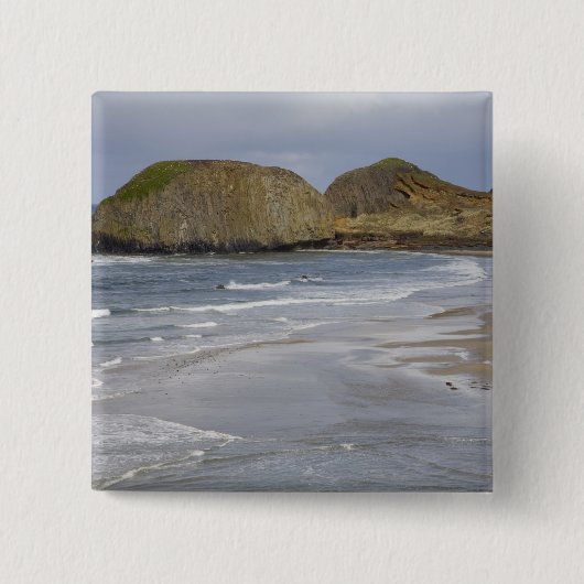 OR, Oregon Coast, Siegel Rock Staat Park, Button (Vorderseite)