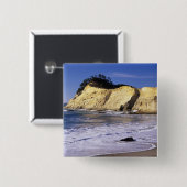 OR, Oregon-Küste, Cape Kiwanda SP, Kap 2 Button (Vorne & Hinten)