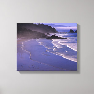 OR, Oregon-Küste, Ecola SP, Indian Beach mit Leinwanddruck