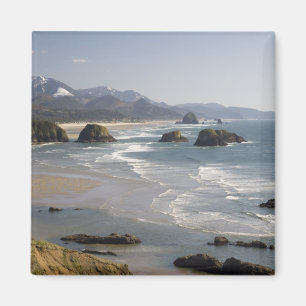 OR, Oregon-Küste, Ecola State Park, Blick auf Magnet